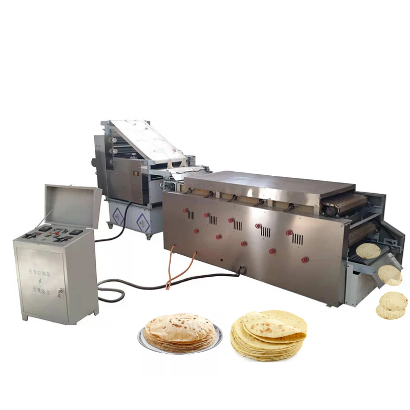 RM Industrial Small Gas Conveyor Arabic Naan Roti Pita Bread Biscuit Baking Tortilla Tunnel Oven For Bakery Biscuits Sale Prices