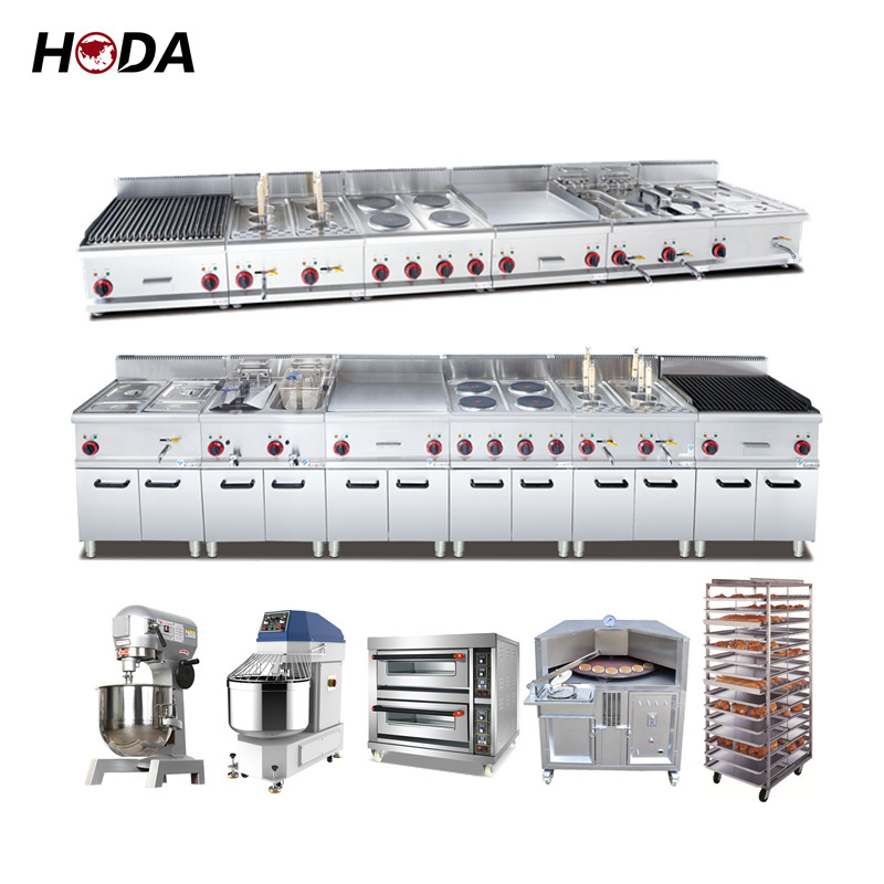 Professional restaurant movable food unique catering equipment for mcdonals KFC full one-stop small kitchen equipment commercial