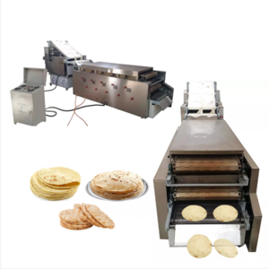 Fully Automatic Lebanese Tortilla Small Pizza Arabic Lavash Naan Roti Pita Bread Production Line Baking Making Machine For Sale