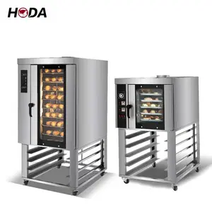 China hot air 10 5 tray industrial convection oven electric with steam bakery commercial convection ovens for sale baking bread