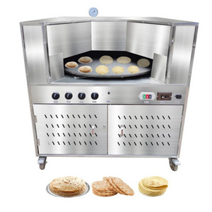 Commercial big gas tandoori flat lavash chapati naan roti tortilla arabic lebanese pita bread machines maker oven cheap for pita