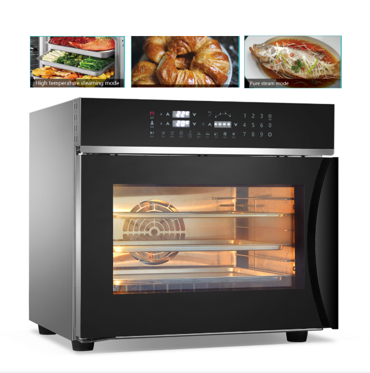 Home major kitchen appliances inbuilt wall combi steam baking built in built-in ovens electric 60l 40l 45l 65l horno electrico