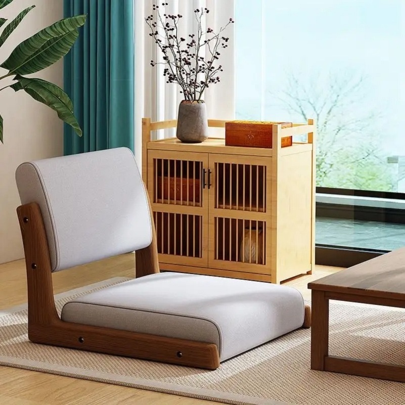 windowsill chair backrest lazy tatami living room and bedroom backrest footless chair