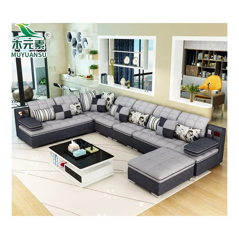 7 seat Sofa Set Furniture Living Room Style Music Playing Function Modern Sofa