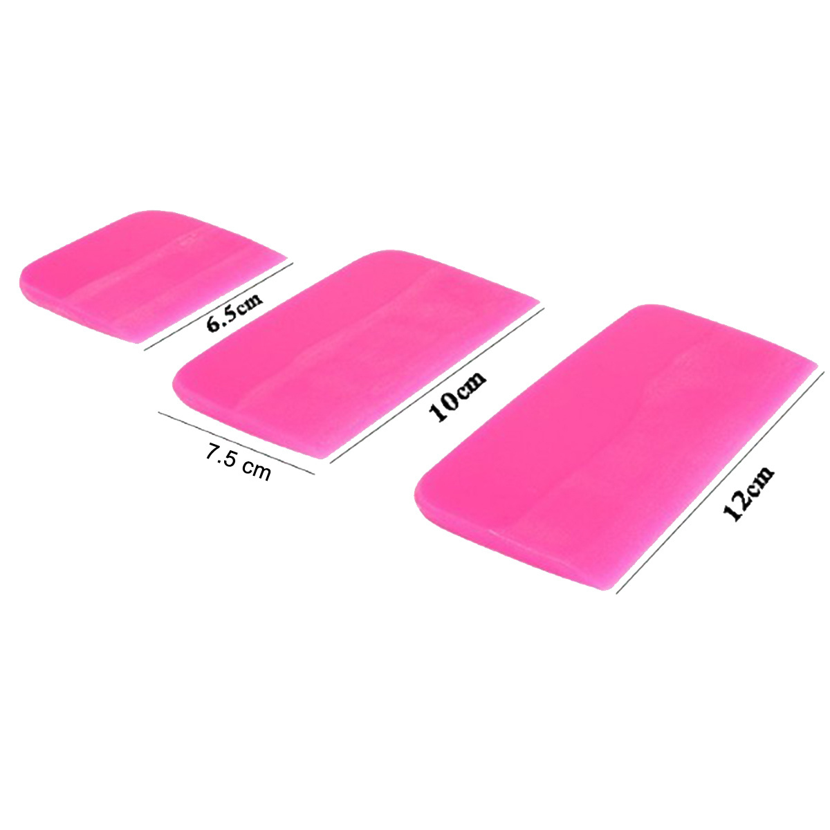 Pink Window Film Tools Factory Wholesale Silicone Squeegee Car Wrap Window Tint Tools Squeegee Tool Vinyl B72