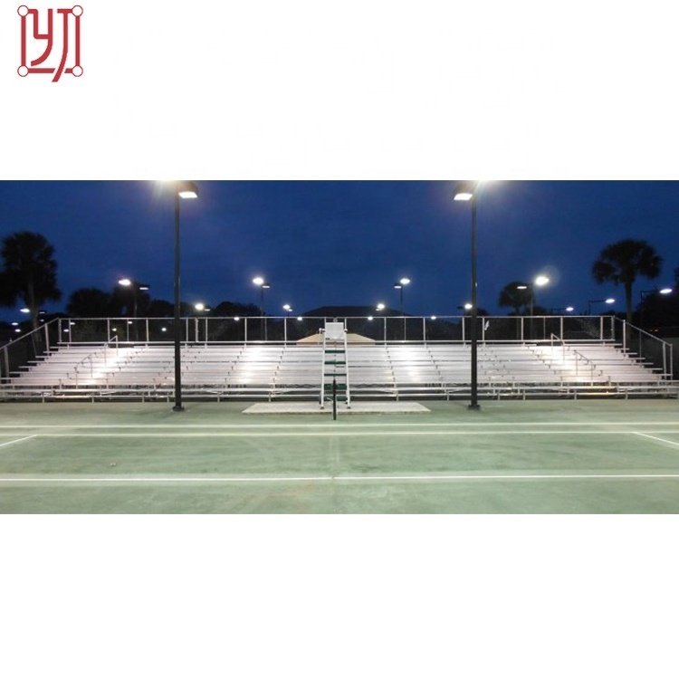 Metal aluminum basketball court bleachers seating