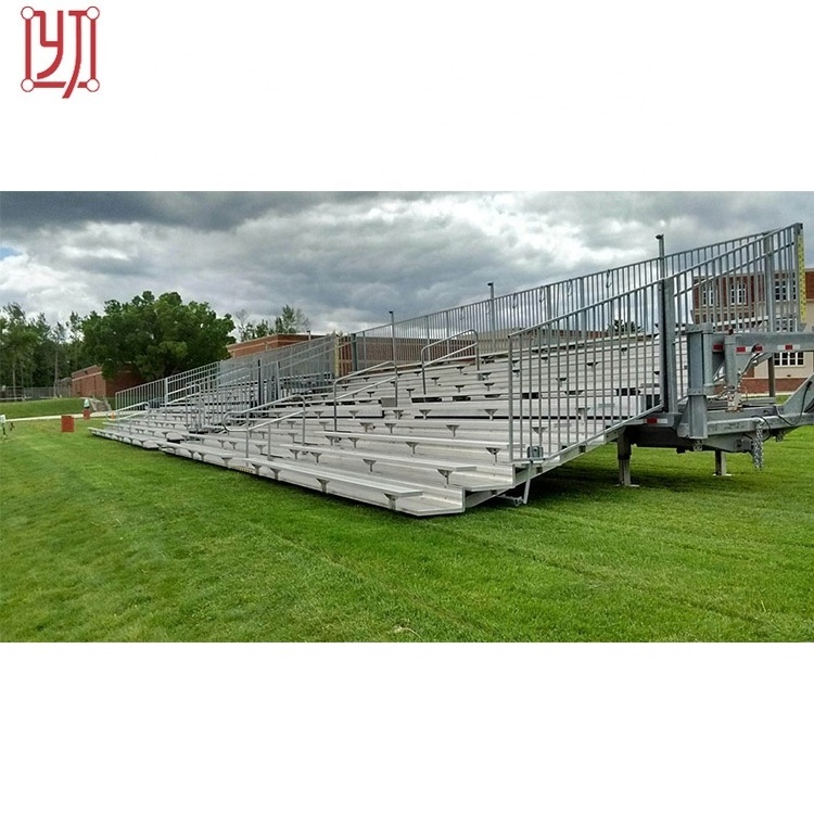 School outdoor sports steel grandstand bleachers