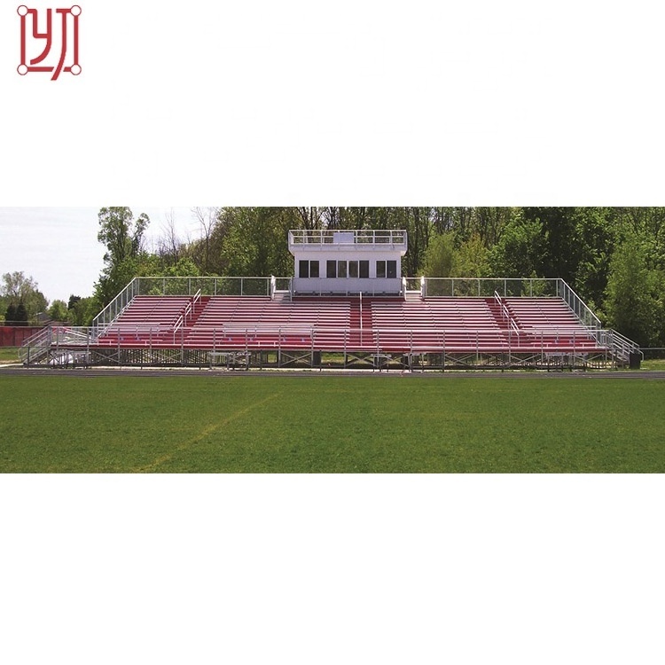 School outdoor sports steel grandstand bleachers