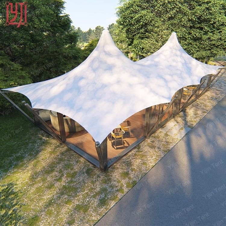 New luxury glamping hotel tent outdoor permanent outdoor tent for sale ,umbrella tent for hotel