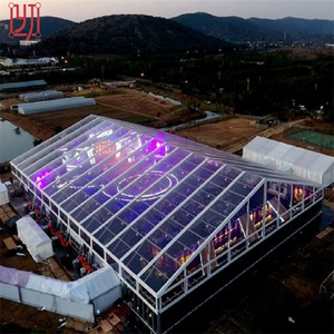 Transparent roof tent wedding party 10x10 20x20