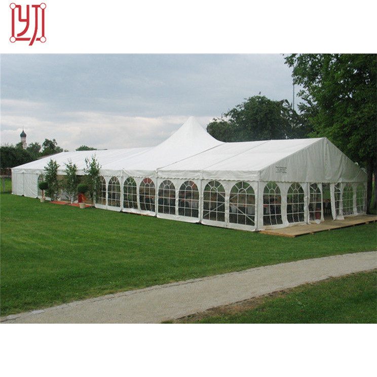 Hot sale beautiful 20x30 20x50 luxury aluminum mixed shape waterproof party wedding tent