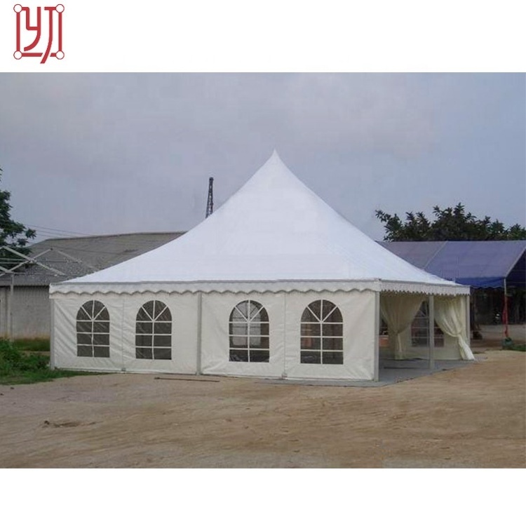 Pvc fabric mini pagoda tent 5x5 6x6 for trade show