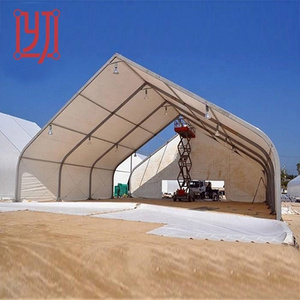 Aircraft hangar pvc warehouse tent 12x20m for helicopter storage