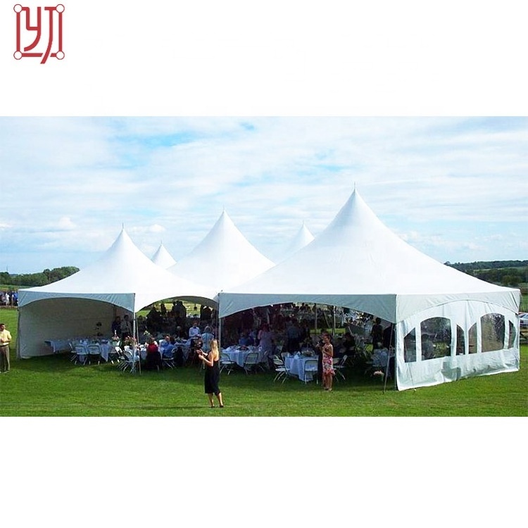 Pvc fabric mini pagoda tent 5x5 6x6 for trade show