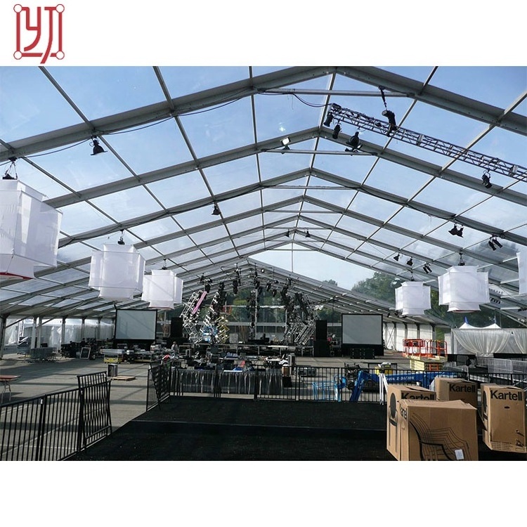 1020x40 white party tent with clear window from China Yijin