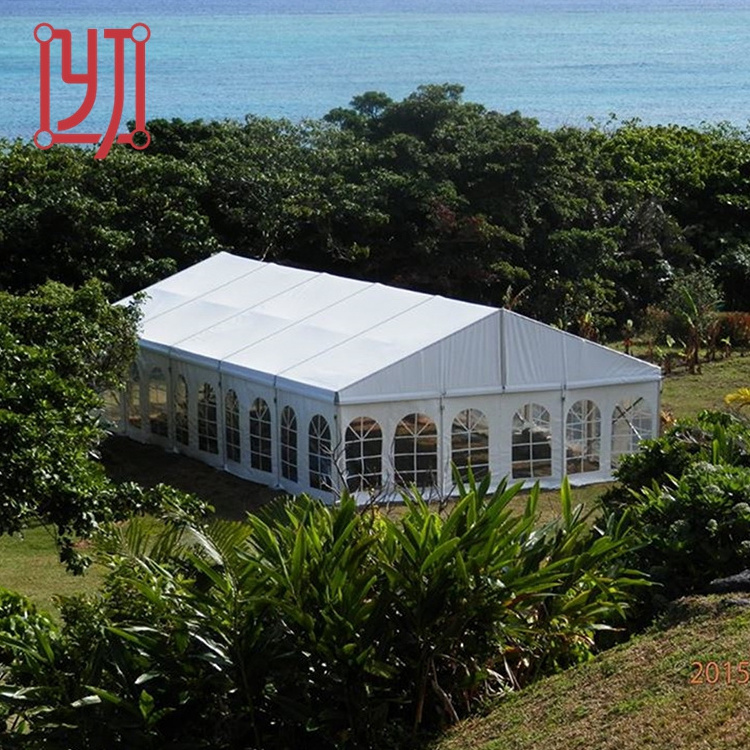 Outdoor aluminium tents for events wedding party