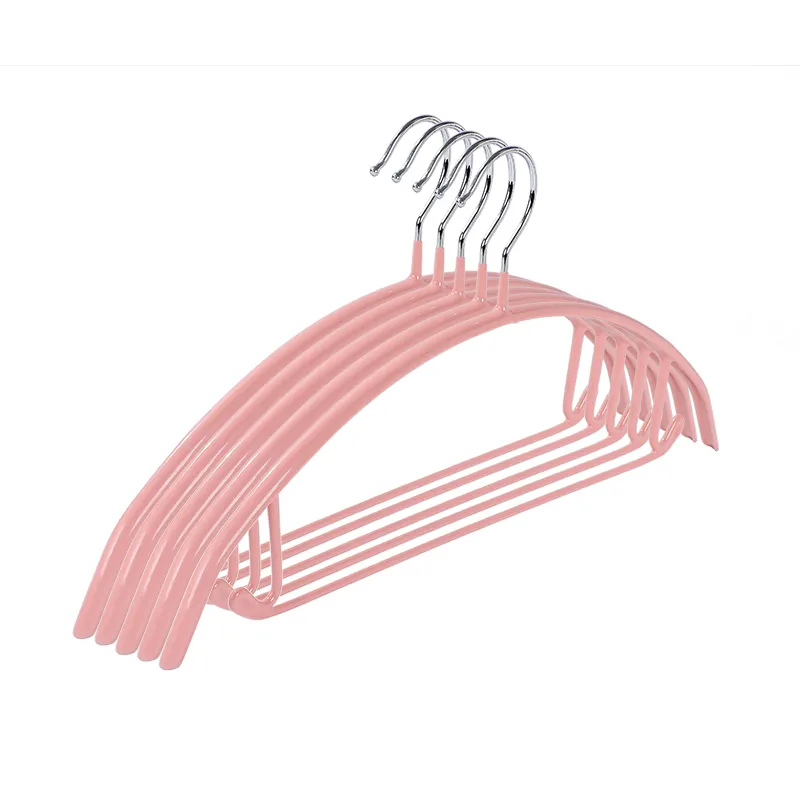 Plastic semi-circular clothes rack home non-slip non-marking clothes support laundry storage drying rack wholesale