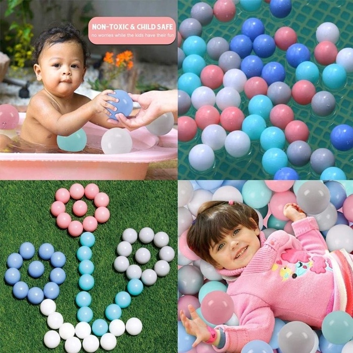 Ball Pit Balls - Plastic Toy Balls pool for kids Tent, Water Toys , Party Decoration