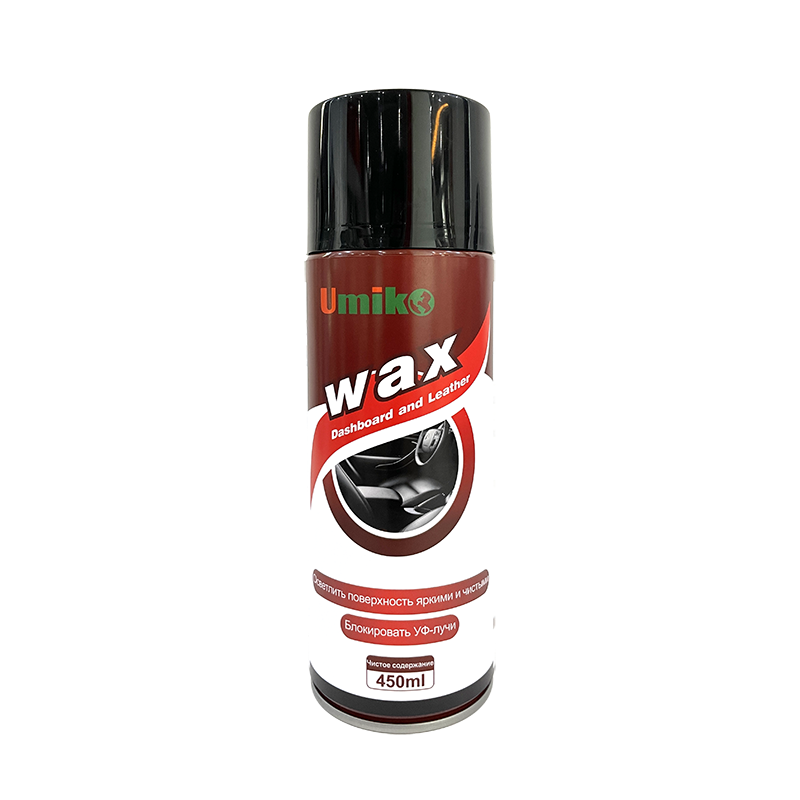 Leather Shining Car Polishing Cleaner Dashboard Spray Wax Leather Protection for Car Interior Shine