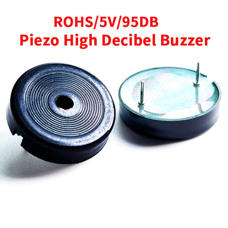 2420 Buzzer High Decibel Warning Alarm Piezo Active  Continuous Sound Audible Buzzer 24*5.7MM  Piezo passive pin buzzer