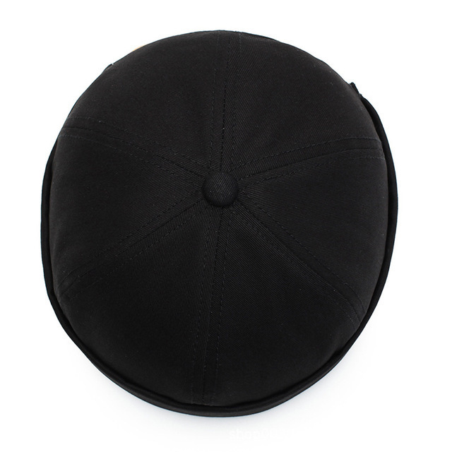 AAA952 Cheap No Brim Cotton Hat Pure Color Landlord Melon Hats Short Skull Beanie Caps Hip Hop Baseball Brimless Cap