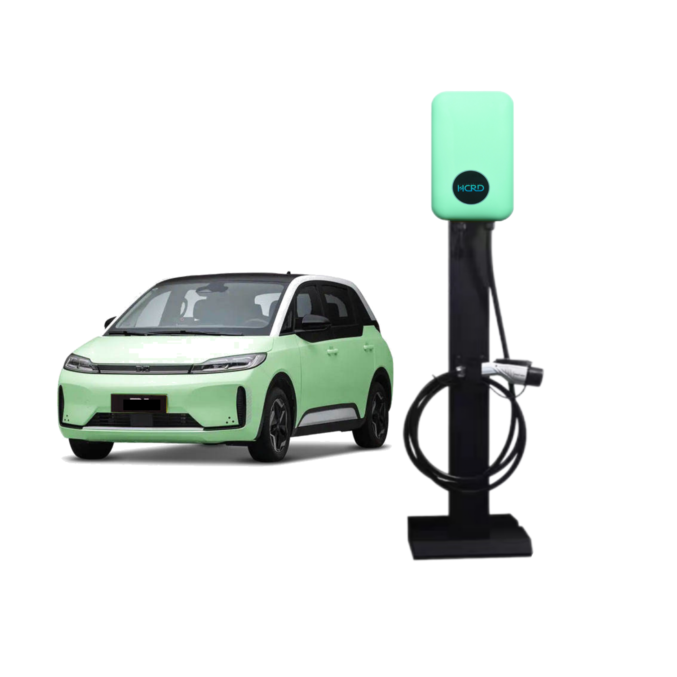 BYD D1 Wall Box Charger  7kW GBT Chinese Electric Car Charger Plug And Play With RFID Card  Slow Charging 7-9 Hours