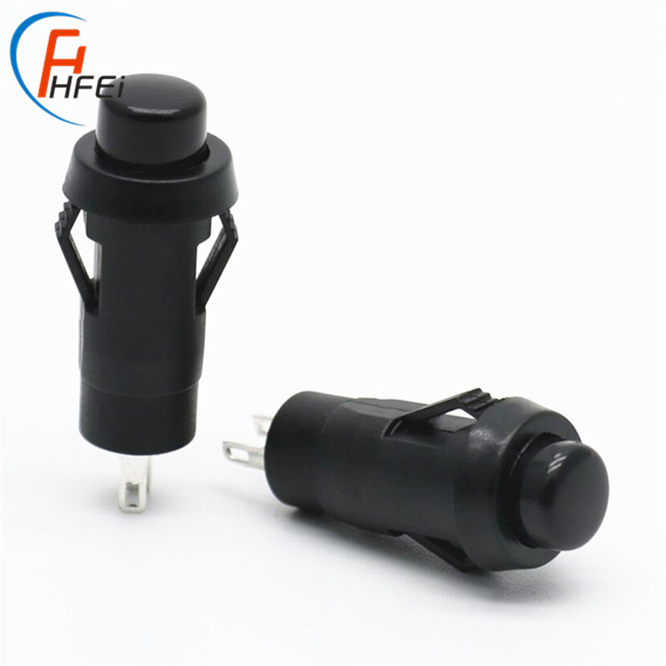 12mm nova kan l6 mini selector small momentary self-locking plastic la38 push button switch 24v