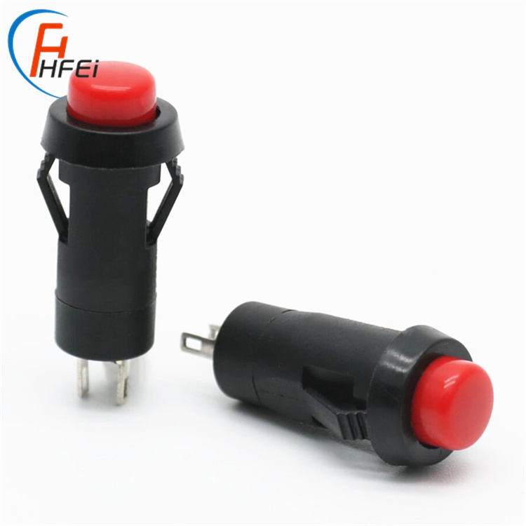 12mm nova kan l6 mini selector small momentary self-locking plastic la38 push button switch 24v