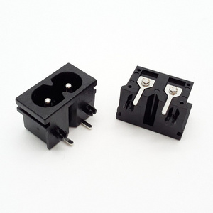 High quality  industrial electrical 2 pin 3 pin  female power small socket dc connector ac power jack