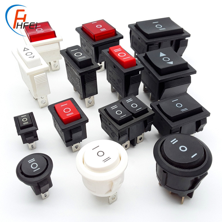 Free sample cheapest waterproof car/motorcycle/automobile ip68 switches 12v rocker switch car