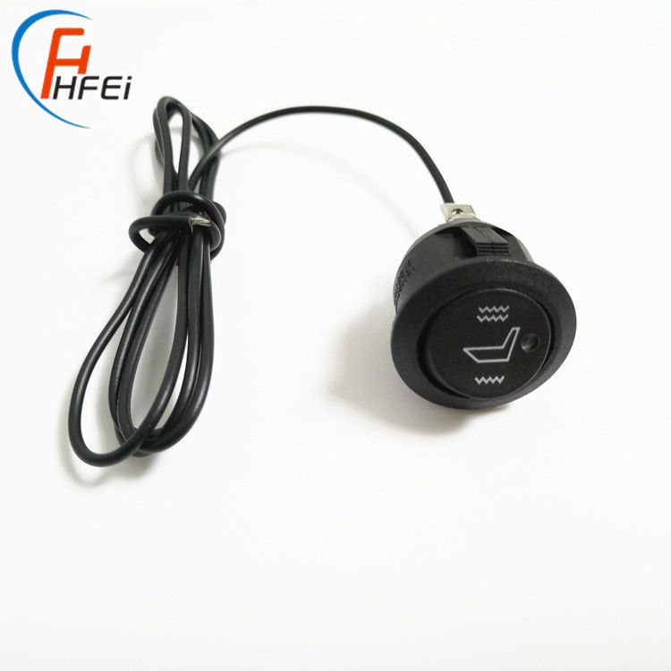 heated power car seat soken rocker switch for electric heater