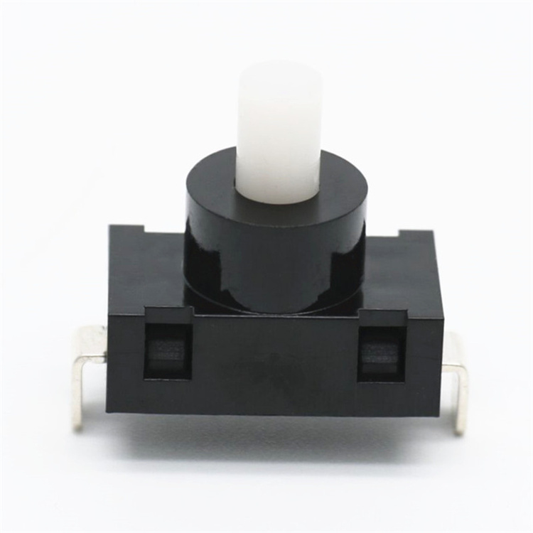 mini push button foot switch plastic 2 pin low voltage t85 flashlight hoist push button switch