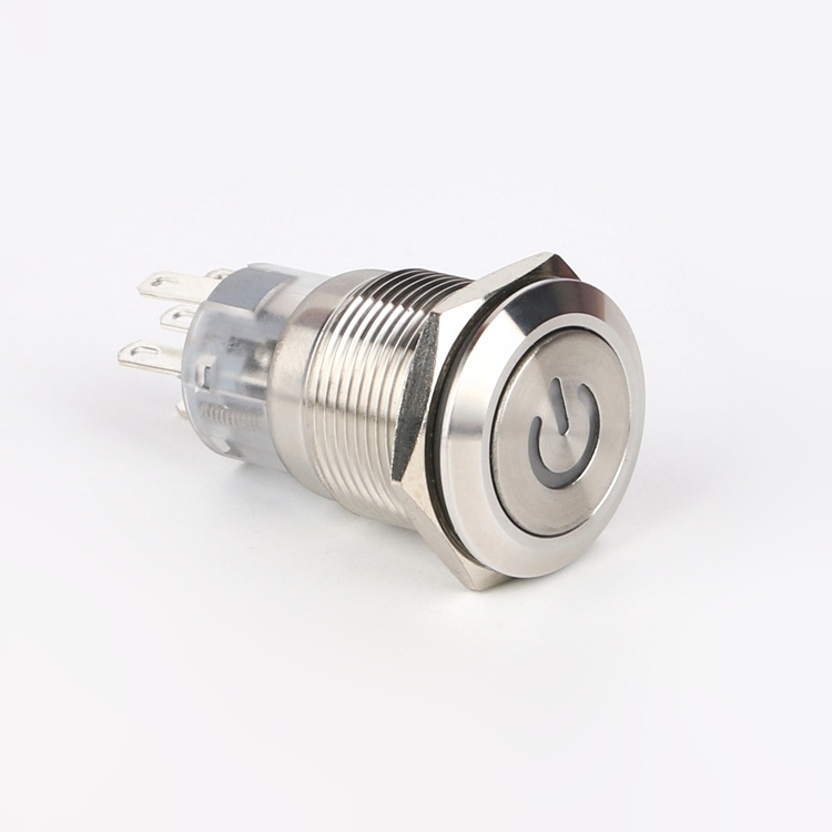 8mm 10mm 12mm 16mm 19mm 22mm 25mm 28mm 30mm push button switch latching momentary illuminated waterproof buttons switches