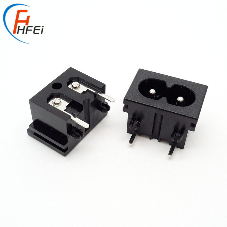 High quality  industrial electrical 2 pin 3 pin  female power small socket dc connector ac power jack