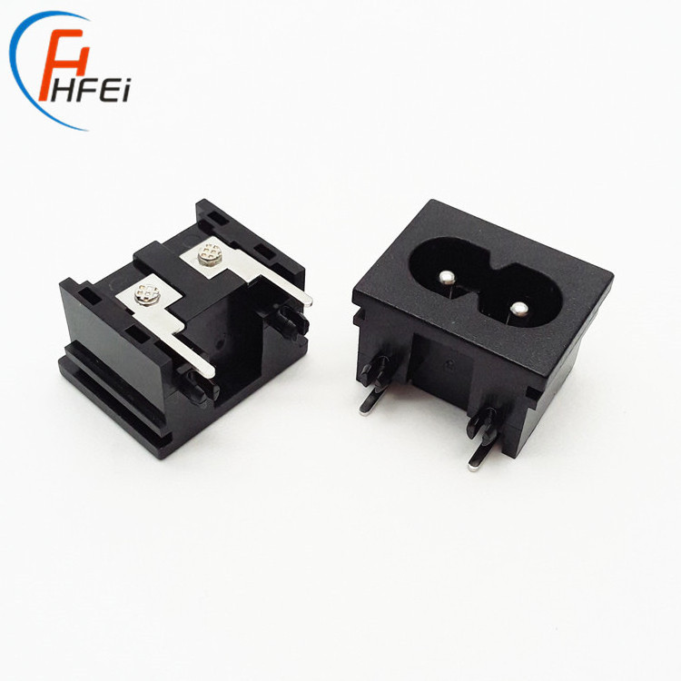 High quality  industrial electrical 2 pin 3 pin  female power small socket dc connector ac power jack