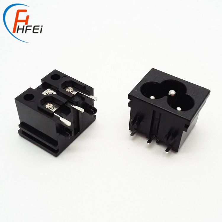 High quality  industrial electrical 2 pin 3 pin  female power small socket dc connector ac power jack