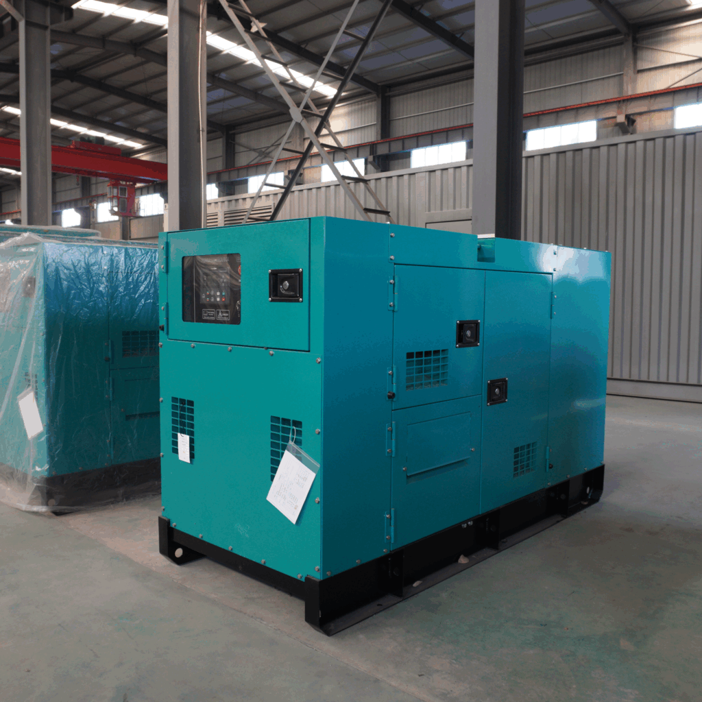 Powered By Cummins engine 4BT3.9-G2 40Kva 30Kw Stamford Super Silent Diesel  Generator