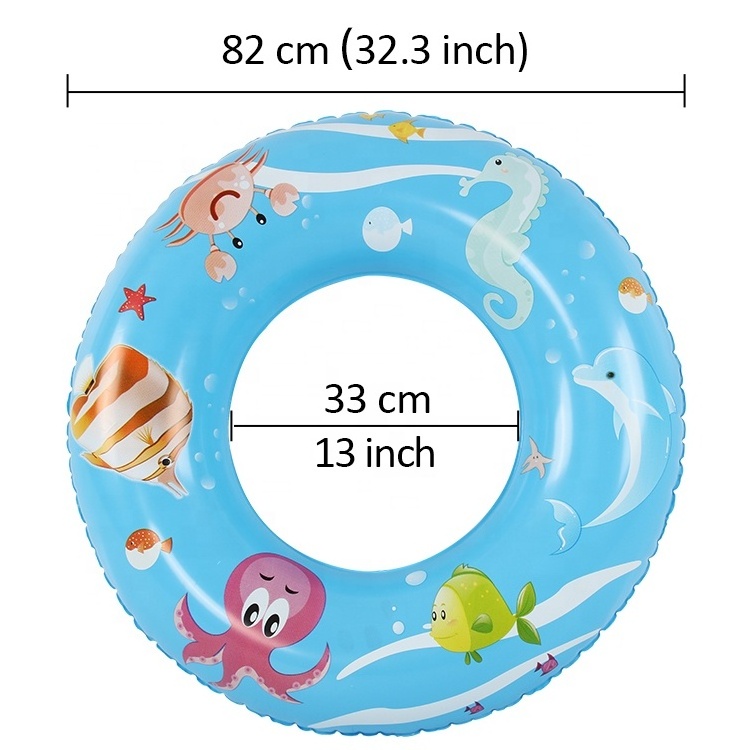 BS-rs mini u-shaped lap counter ring glass string small crazy adult flamingo banana inflatable swim ring