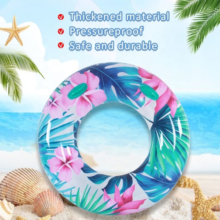 BS-rs mini u-shaped lap counter ring glass string small crazy adult flamingo banana inflatable swim ring