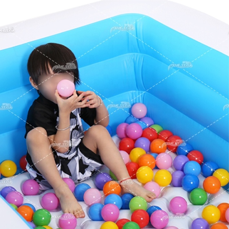 BS-Rp portable mini swimming pool hard plastic kids rectangular pool with slide automation