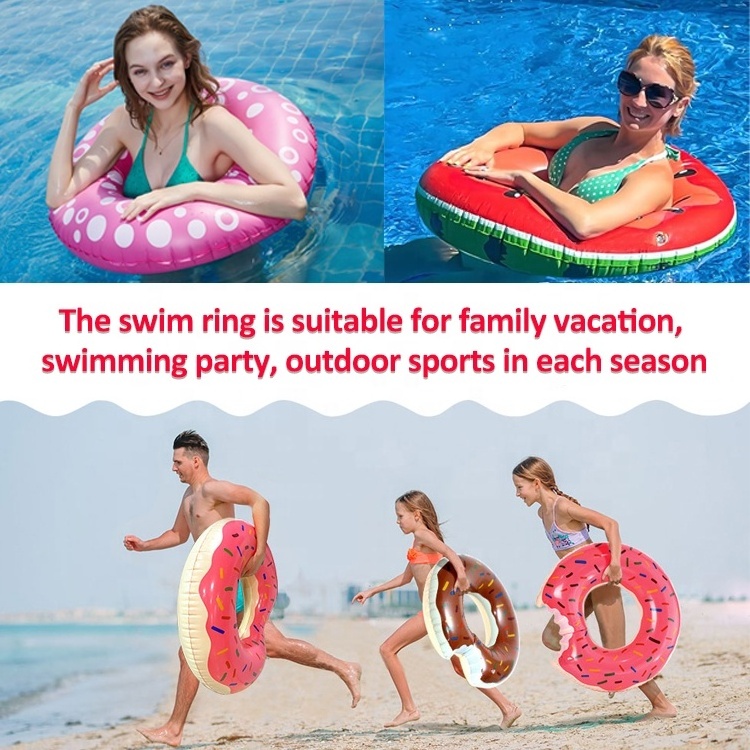 BS-rs mini u-shaped lap counter ring glass string small crazy adult flamingo banana inflatable swim ring