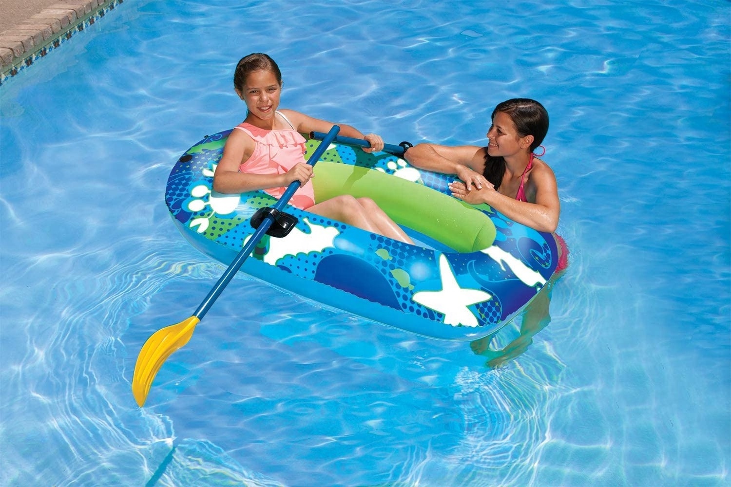 Swimming Pool and Lake Inflatable Boat for Deep Sea with Tow Rope