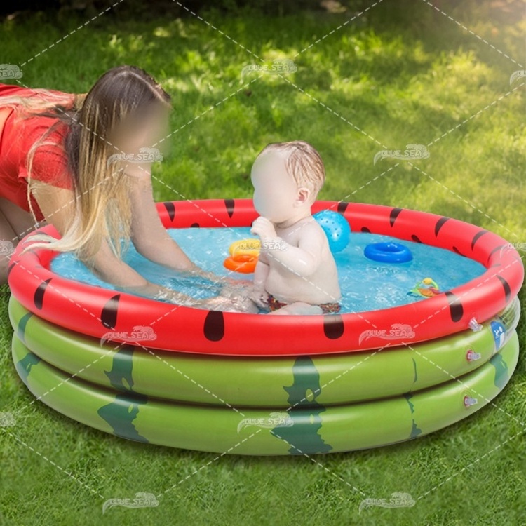 BS-rp 3 equal rings outdoor container portable inflatable swimming pool accessories pool cover for kids