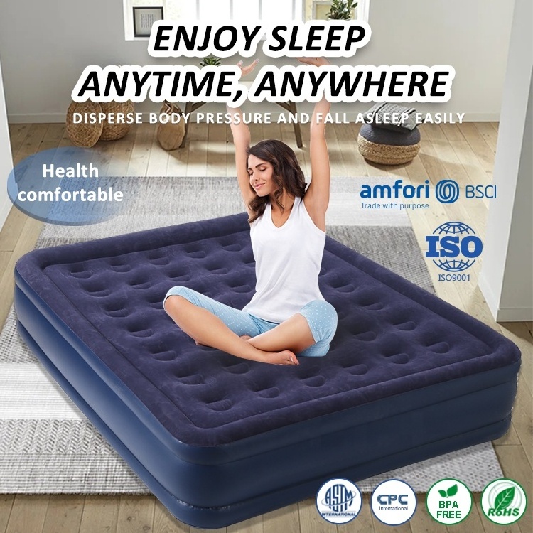 BS-42 Factory topper automatic intex self inflatable mattress pressure mattress