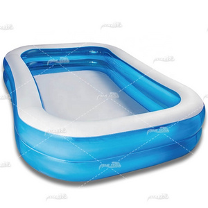 BS-Rp portable mini swimming pool hard plastic kids rectangular pool with slide automation