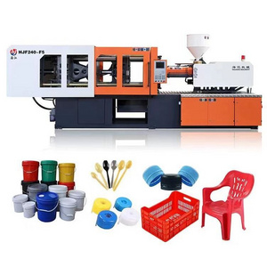 Haijiang 360 ton plastic crate plastic bucket plastic basin injection molding machine production line