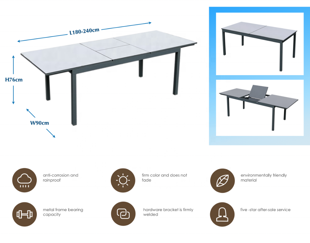 balcony extension dinning set table and chairs outdoor