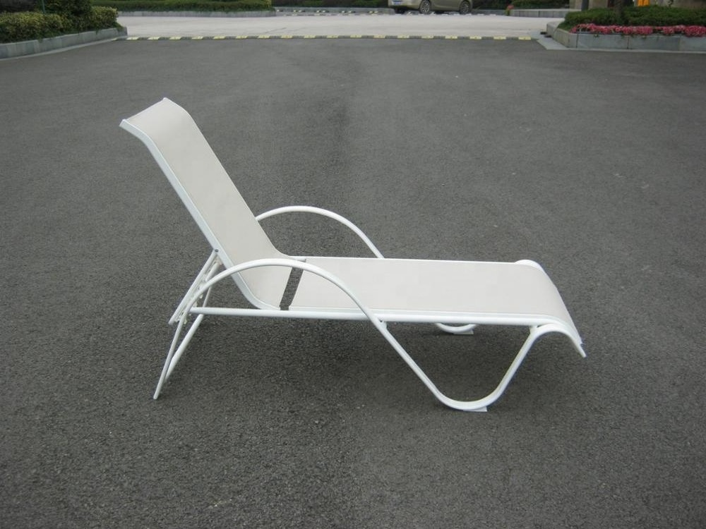 folding french style lounge chair outdoor beach furniture