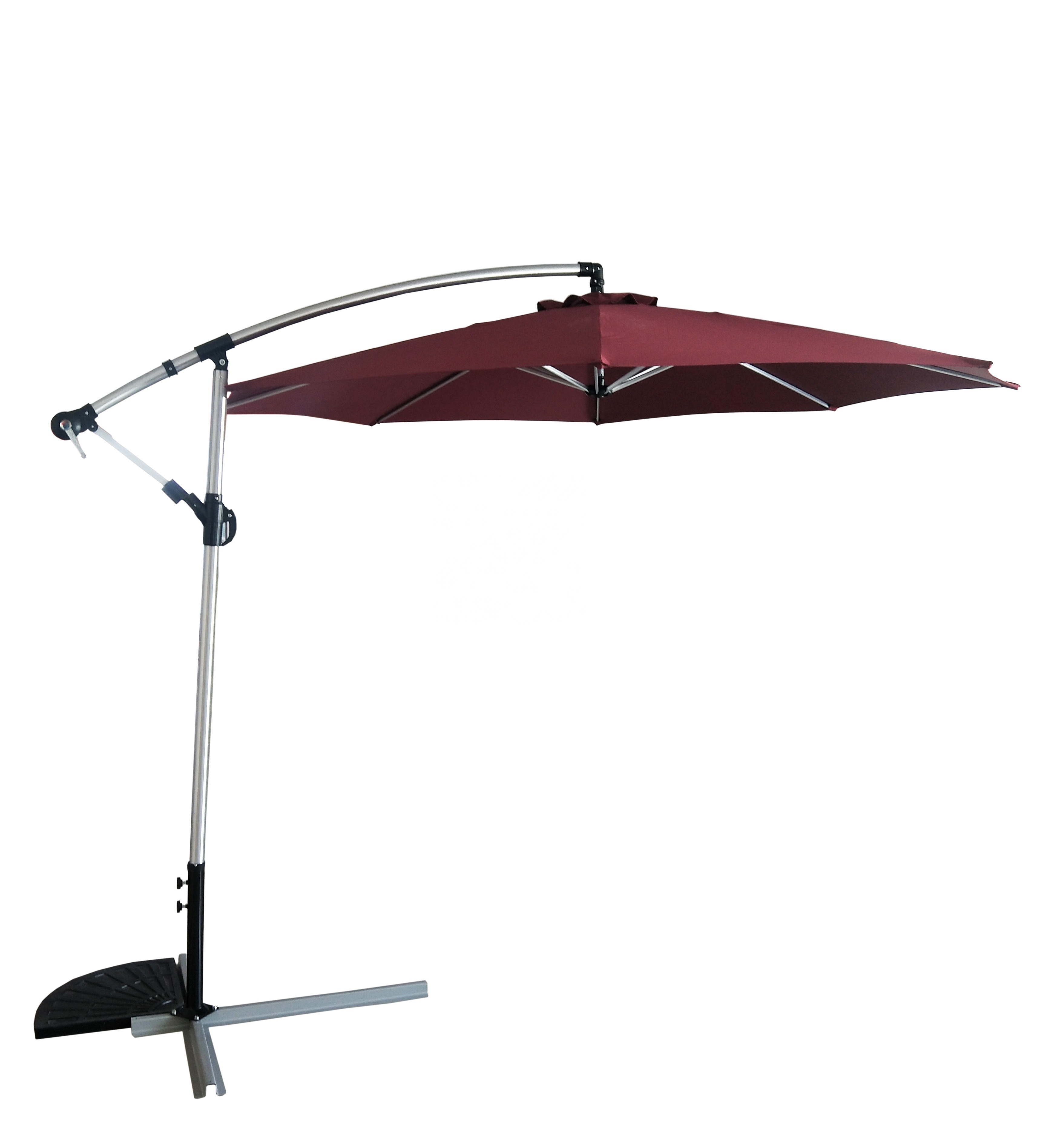 High quality outdoor furniture big large size umbrella parasol with base for sunshade party