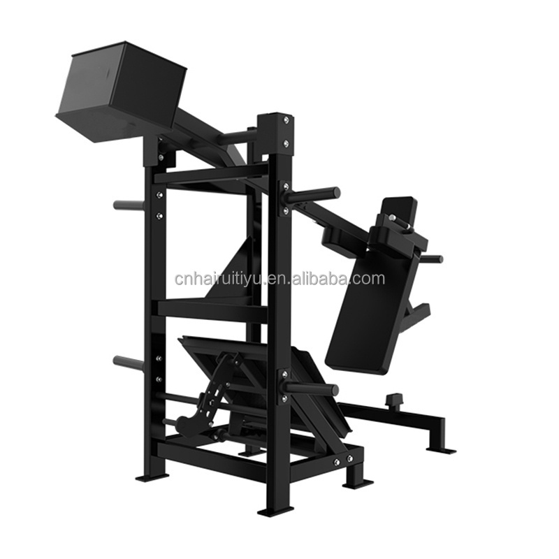 Best selling commercial gym Strength training fitness equipment leg press machine RELOADED PENDULUM SQUAT HR GYM